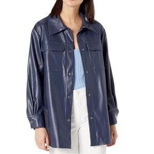 Steve Madden BB DAKOTA Womens Faux Good Measure Shacket